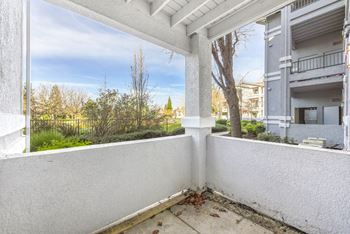 Private balcony